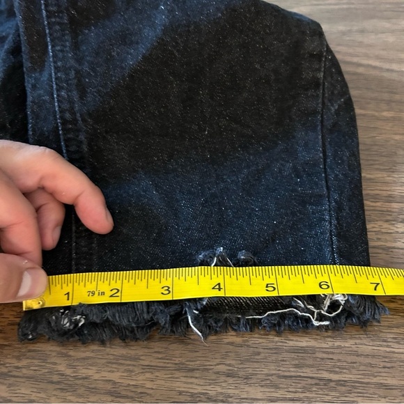 Urban Outfitters BDG Black Cotton Cropped Taper 29 - Picture 10 of 10